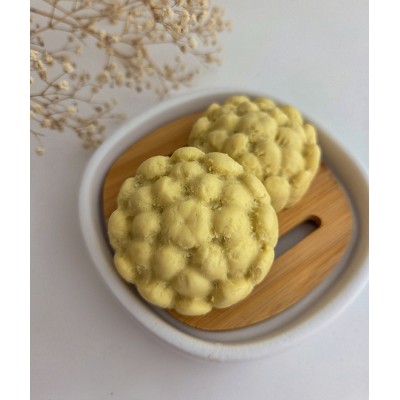 Тверда плитка для вмивання обличчя з ензимами та глиною