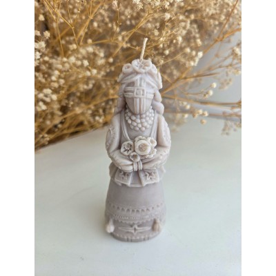 Соєва свічка "Лялька-мотанка"