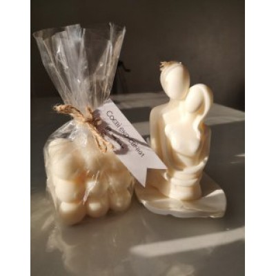 Соєва свічка "Закохані"